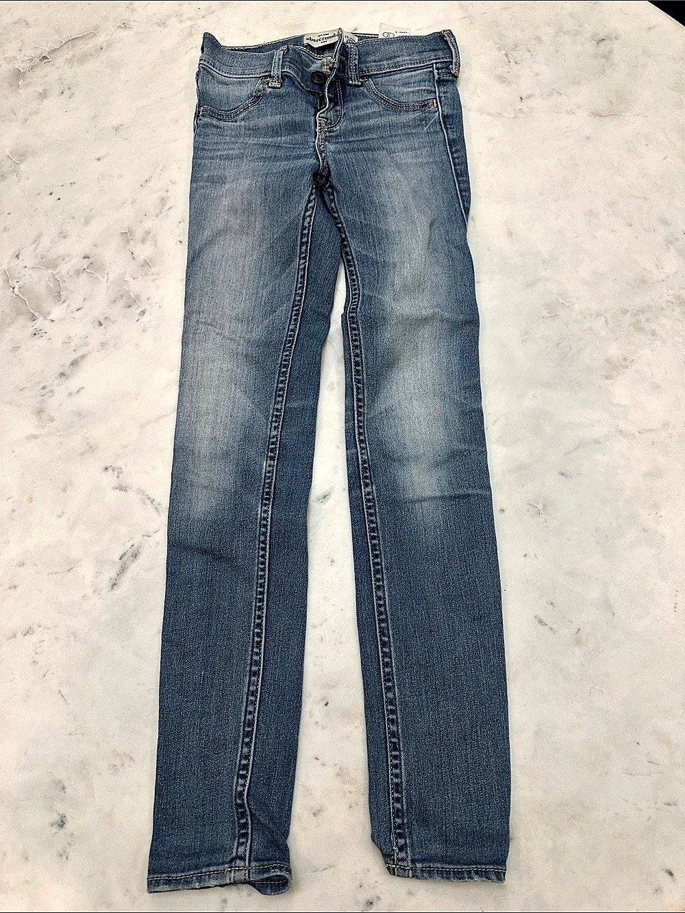Abercrombie Straight Leg Jeans Waist 10 Blue